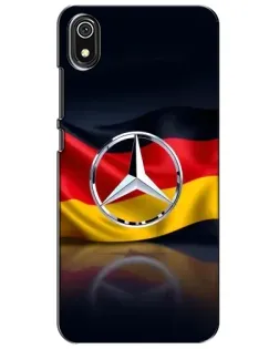 Чехол для Xiaomi Redmi 7A с картинкой «Mercedes — флаг Германии»