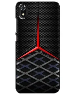 Чехол для Xiaomi Redmi 7A с картинкой «Mercedes Carbon Grid»