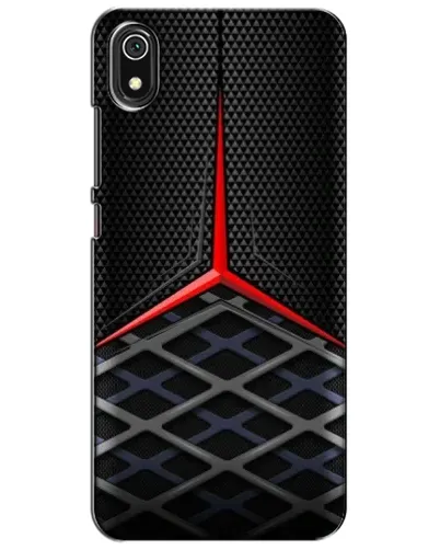 Чехол для Xiaomi Redmi 7A с картинкой «Mercedes Carbon Grid»