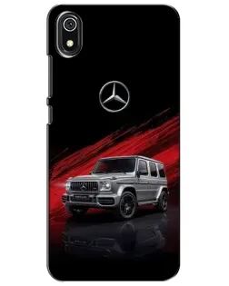 Чехол для Xiaomi Redmi 7A с картинкой «Mercedes G-Class красный»