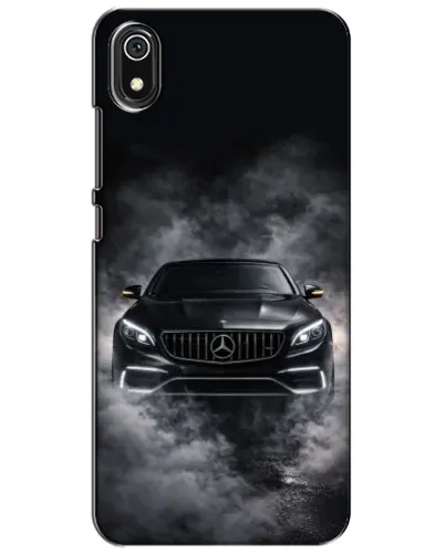 Чехол для Xiaomi Redmi 7A с картинкой «Mercedes в дыму»
