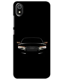 Чехол для Xiaomi Redmi 7A с картинкой «Audi — ночной контур»