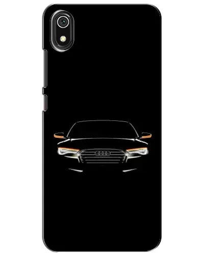 Чехол для Xiaomi Redmi 7A с картинкой «Audi — ночной контур»