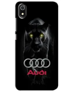 Чехол для Xiaomi Redmi 7A с картинкой «Пантера и Audi»