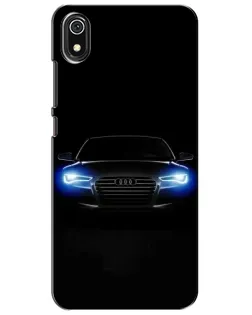Чехол для Xiaomi Redmi 7A с картинкой «Audi в неоне»