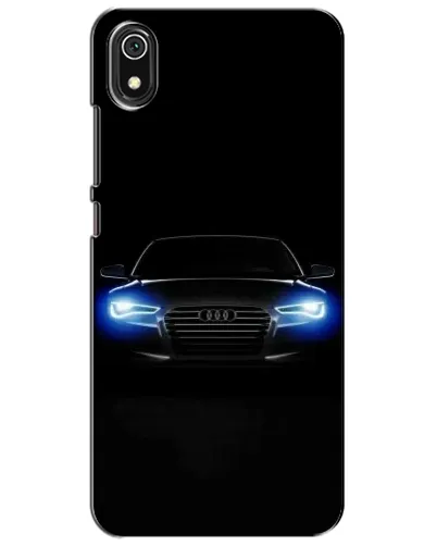 Чехол для Xiaomi Redmi 7A с картинкой «Audi в неоне»