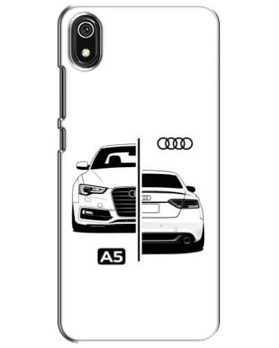 Чехол для Xiaomi Redmi 7A с картинкой «Audi — контрастный дизайн»