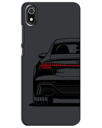Чехол для Xiaomi Redmi 7A с картинкой «Задняя часть Audi — арт»