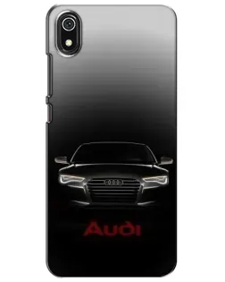 Чехол для Xiaomi Redmi 7A с картинкой «Audi — градиентный контур»