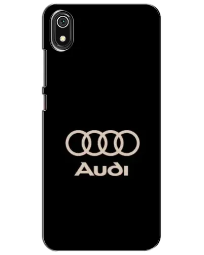 Чехол для Xiaomi Redmi 7A с картинкой «Audi — золотой логотип»