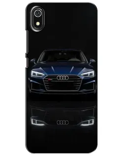 Чехол для Xiaomi Redmi 7A с картинкой «Audi — ночное отражение»