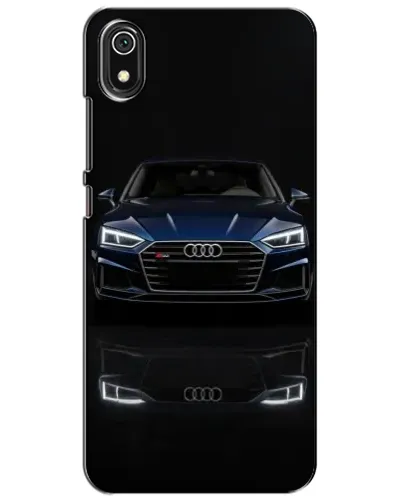 Чехол для Xiaomi Redmi 7A с картинкой «Audi — ночное отражение»