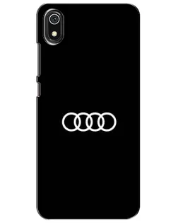 Чехол для Xiaomi Redmi 7A с картинкой «Audi White Logo»
