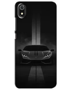 Чохол для Xiaomi Redmi 7A з картинкою «Lamborghini симетрія доріг»