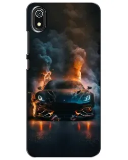 Чохол для Xiaomi Redmi 7A з картинкою «Lamborghini димна естетика»