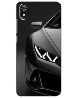Чохол для Xiaomi Redmi 7A з картинкою «Lamborghini фари деталізація»