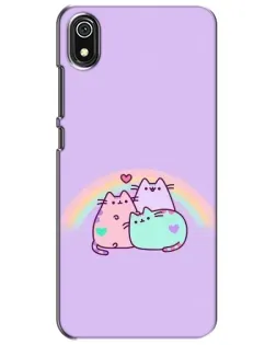Чехол для Xiaomi Redmi 7A с картинкой «Радужные Пушины»