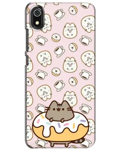 Чехол для Xiaomi Redmi 7A с картинкой «Пушин на пончике»