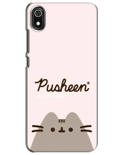 Чехол для Xiaomi Redmi 7A с картинкой «Pusheen логотип»