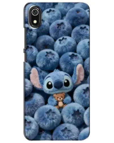 Чехол для Xiaomi Redmi 7A с картинкой «Стич и голубика»