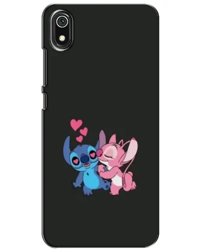 Чехол для Xiaomi Redmi 7A с картинкой «Анжел целует Стича»