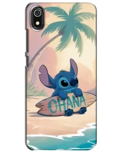 Чехол для Xiaomi Redmi 7A с картинкой «Стич на серфе»