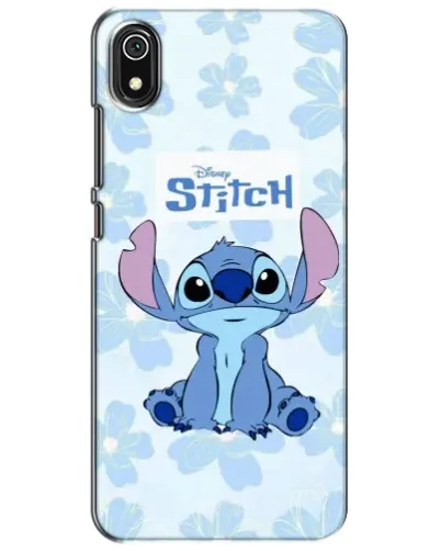 Чехол для Xiaomi Redmi 7A с картинкой «Stitch среди цветов»