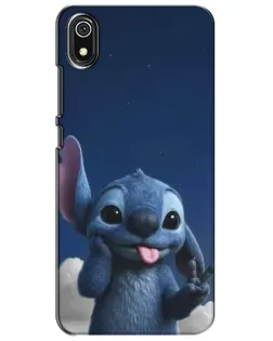 Чехол для Xiaomi Redmi 7A с картинкой «Стич в облаках»