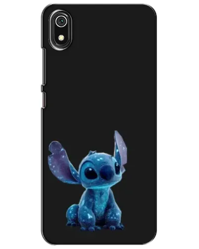 Чехол для Xiaomi Redmi 7A с картинкой «Стич на черном»