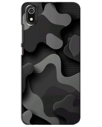 Чехол для Xiaomi Redmi 7A с картинкой «Темный абстрактный камуфляж»