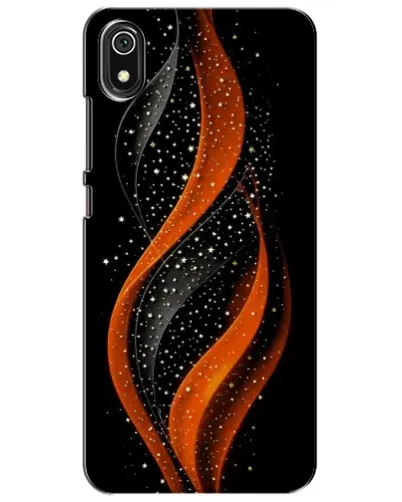 Чехол для Xiaomi Redmi 7A с картинкой «Огненная звездная волна»