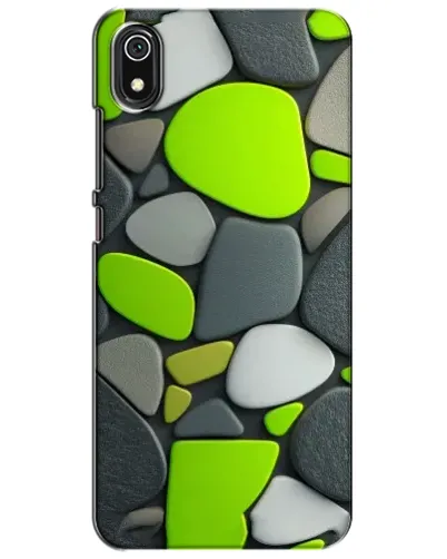 Чехол для Xiaomi Redmi 7A с картинкой «Яркая неоновая галька»