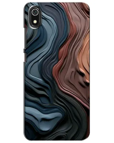 Чехол для Xiaomi Redmi 7A с картинкой «Цветные волны каньона»