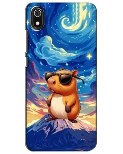 Чохол для Xiaomi Redmi 7A з картинкою «Капібара Ван Гога»