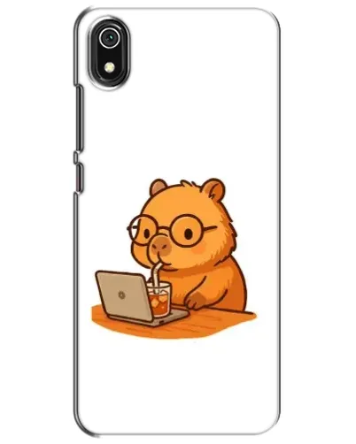 Чохол для Xiaomi Redmi 7A з картинкою «Капібара з ноутбуком» Чохол для Xiaomi Redmi 7A з картинкою «Капібара з ноутбуком»