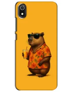 Чохол для Xiaomi Redmi 7A з картинкою «Капібара на відпочинку»