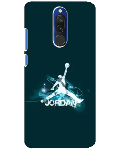 Чехол для Xiaomi Redmi 8 с картинкой «Jordan Blue Fire» Чехол для Xiaomi Redmi 8 с картинкой «Jordan Blue Fire»