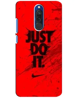 Чехол для Xiaomi Redmi 8 с картинкой «Nike Just Do It» Чехол для Xiaomi Redmi 8 с картинкой «Nike Just Do It»