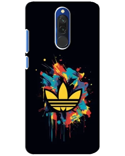 Чехол для Xiaomi Redmi 8 с картинкой «Adidas Splash»