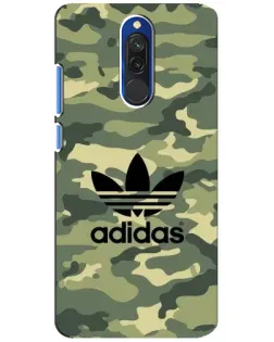 Чехол для Xiaomi Redmi 8 с картинкой «Милитари стиль Adidas»