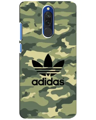 Чехол для Xiaomi Redmi 8 с картинкой «Милитари стиль Adidas»