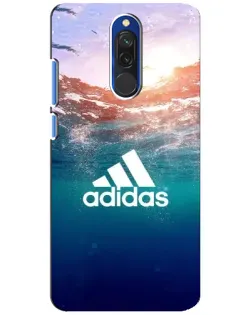 Чехол для Xiaomi Redmi 8 с картинкой «Океанская глубина адидас»