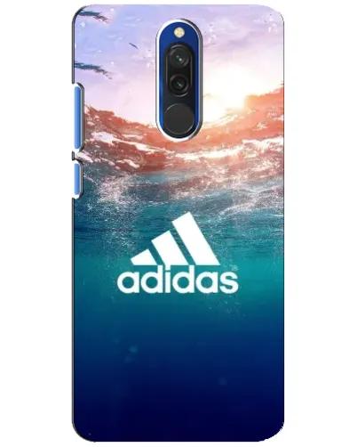 Чехол для Xiaomi Redmi 8 с картинкой «Океанская глубина адидас»