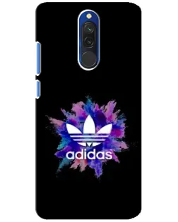 Чехол для Xiaomi Redmi 8 с картинкой «Взрыв красок Adidas»
