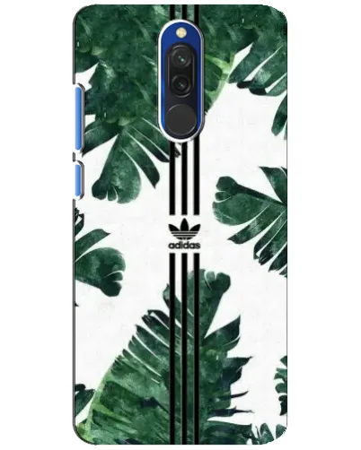Чехол для Xiaomi Redmi 8 с картинкой «Пальмовые листья адидас»