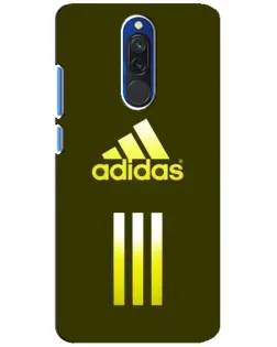 Чехол для Xiaomi Redmi 8 с картинкой «Оливковый градиент Adidas»