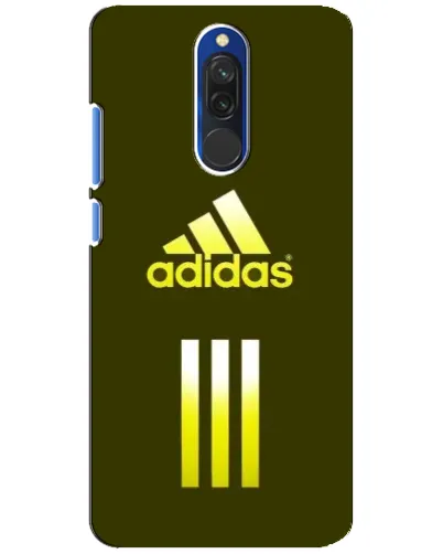 Чехол для Xiaomi Redmi 8 с картинкой «Оливковый градиент Adidas»