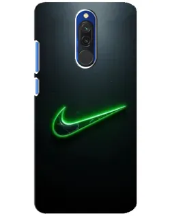 Чехол для Xiaomi Redmi 8 с картинкой «Неоновый контур Nike» Чехол для Xiaomi Redmi 8 с картинкой «Неоновый контур Nike»