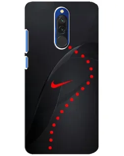 Чехол для Xiaomi Redmi 8 с картинкой «Абстрактный дизайн Nike»