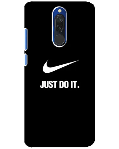 Чехол для Xiaomi Redmi 8 с картинкой «Классический принт Nike»